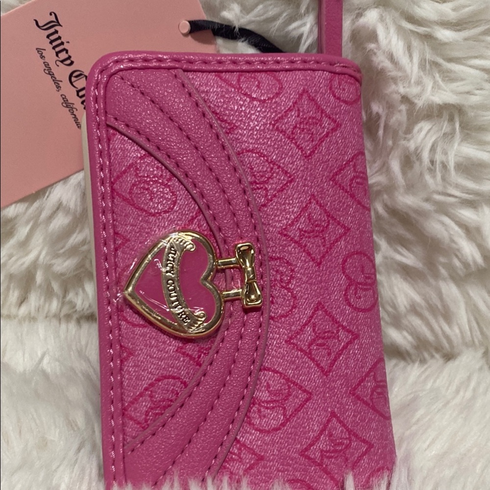 Juicy Couture Pink Card Holder